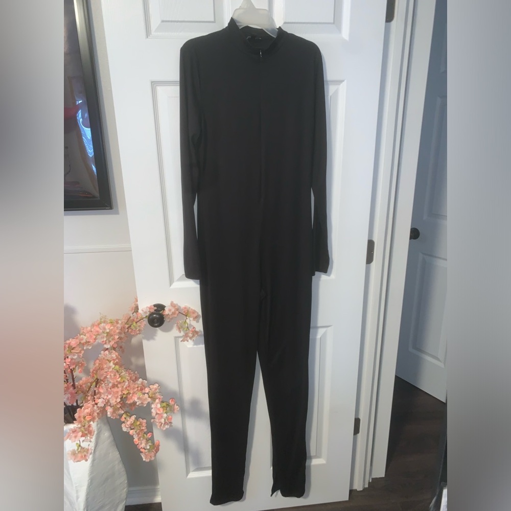 Fashion Nova Classic Black Jumpsuit
